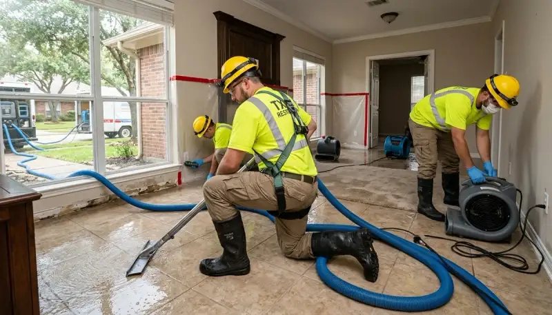 Water damage restoration in Conroe, TX for homes and businesses