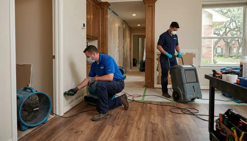 Water damage restoration team in Conroe, TX serving homes and businesses