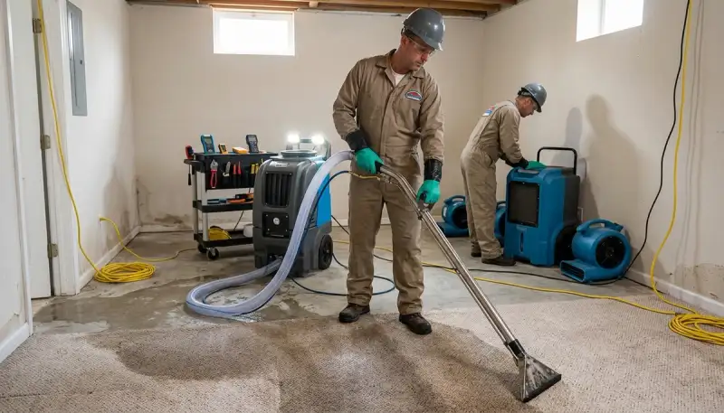 Water extraction services for Conroe, TX homes after water damage