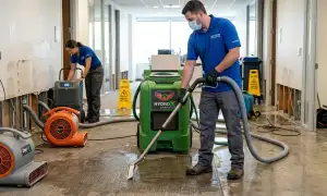 Flood cleanup service in Conroe, TX for water damage restoration homepage widget